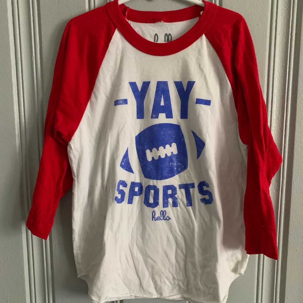 Hello apparel Yay Sports shirt